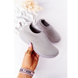 EVE Children's Sport Shoes Slip-On Gray School Trip grey 2 EVE Children's Sport Shoes Slip-On Gray School Trip grey 2