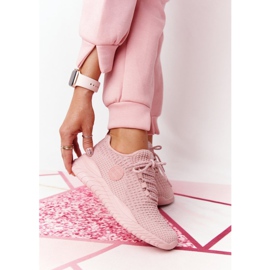 Women's sports shoes Memory Foam Big Star HH274299 Pink 1