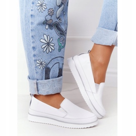 Women's Sneakers Slip-On S.Barski White 2