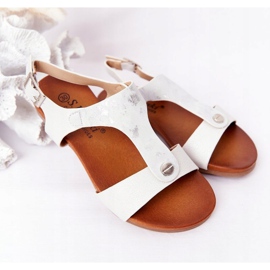 S.Barski Children's Sandals S. Barski Comfort Silver 1