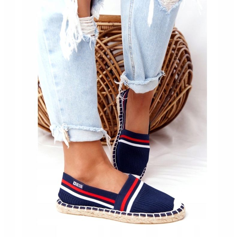 Women's Espadrilles Big Star HH274483 Navy blue 3