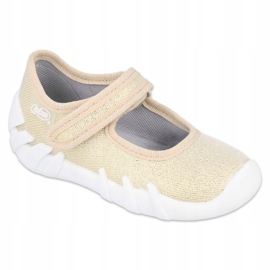 Befado children's speedy golden shoes 109P224 beige 1 Befado children's speedy golden shoes 109P224 beige 1