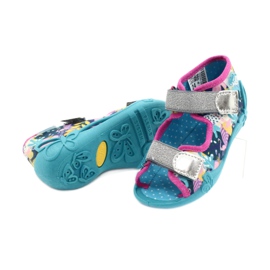 Befado children's shoes 242P098 blue pink silver multicolored 3 Befado children's shoes 242P098 blue pink silver multicolored 3