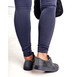Women's Sneakers Big Star Gray DD274440 grey 3