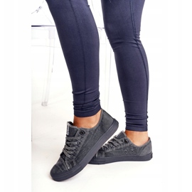 Women's Sneakers Big Star Gray DD274440 grey 2