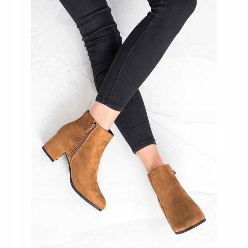 Clowse Classic suede boots brown 2