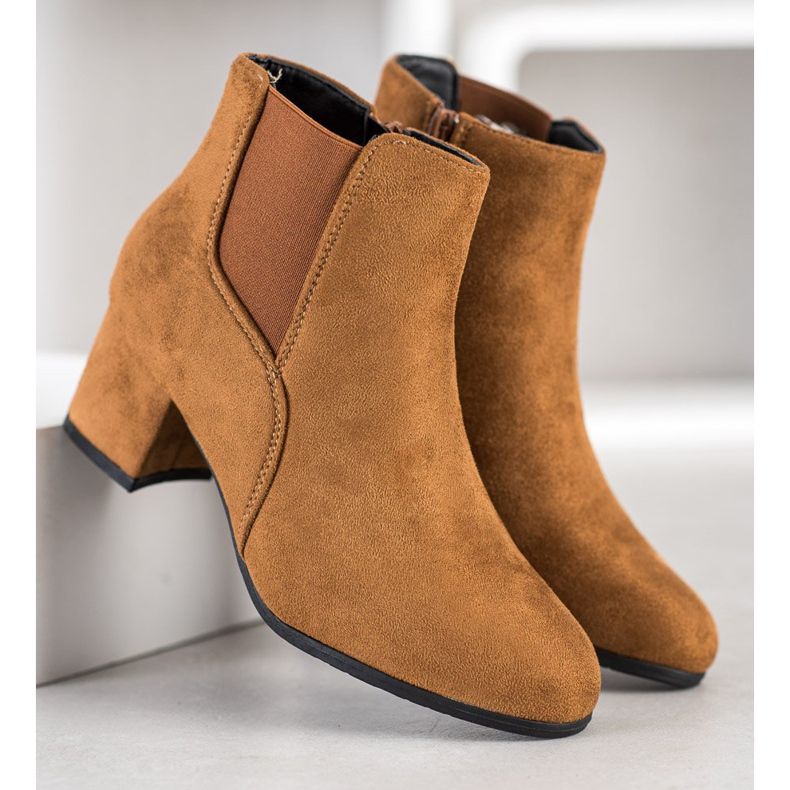 Clowse Classic suede boots brown 1