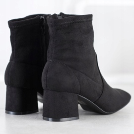 Cm Paris Elegant Suede Booties black 1