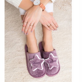 Bona Comfortable Dream Slippers violet 2