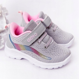 Children's Sport Shoes Sneakers Gray Ready Go! pink grey multicolored 1 Children's Sport Shoes Sneakers Gray Ready Go! pink grey multicolored 1