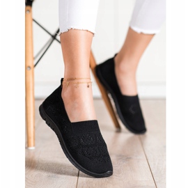 Openwork Slipony MCKEYLOR black 1