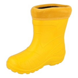 Befado children's shoes galosh- yellow 162P107 2 Befado children's shoes galosh- yellow 162P107 2