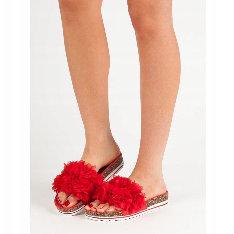 Seastar Fashionable Red Slippers 1