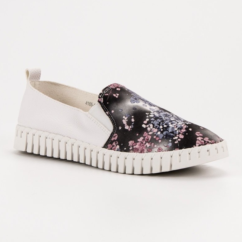 Vices Slipons With A Pattern white multicolored 1