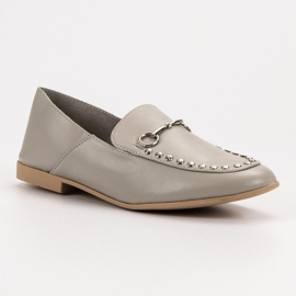 Gray VICES loafers grey 1
