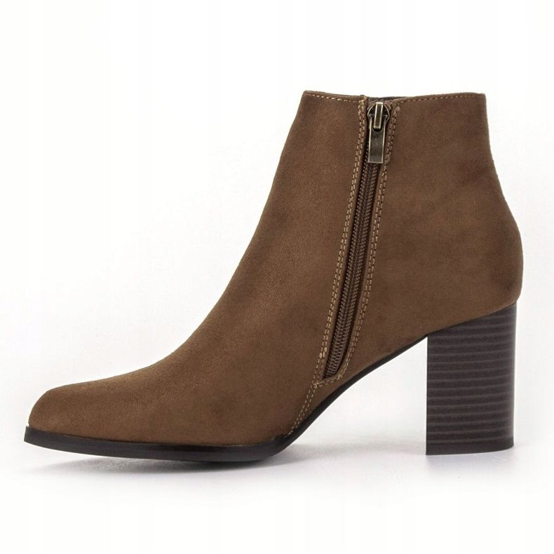 Filippo Suede Booties On A Bar brown 1