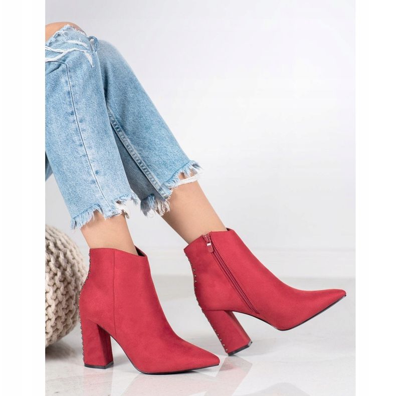Seastar Sexy boots with jets red 1
