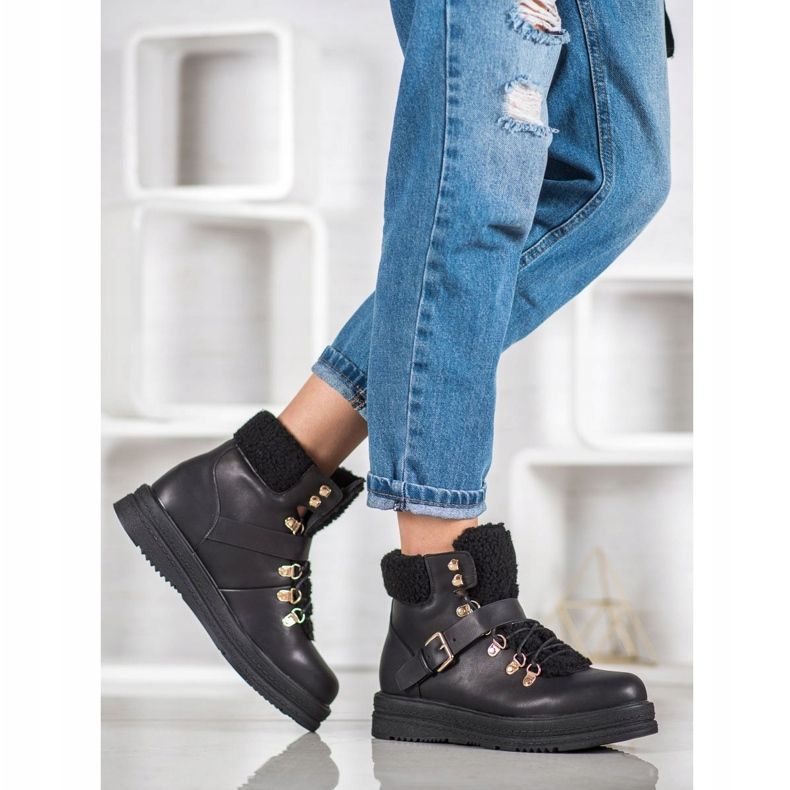 Stylish VICES boots black 1