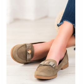 Miss Laura Lords With Decorative Bow khaki green 2