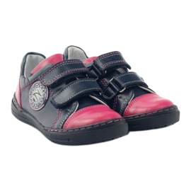 Girls' shoes Zarro 85/09 pink navy blue multicolored 4 Girls' shoes Zarro 85/09 pink navy blue multicolored 4