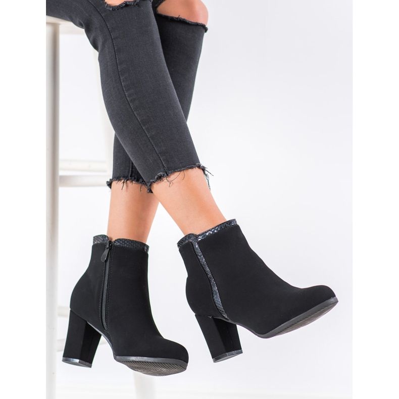 Weide Stylish boots black 1