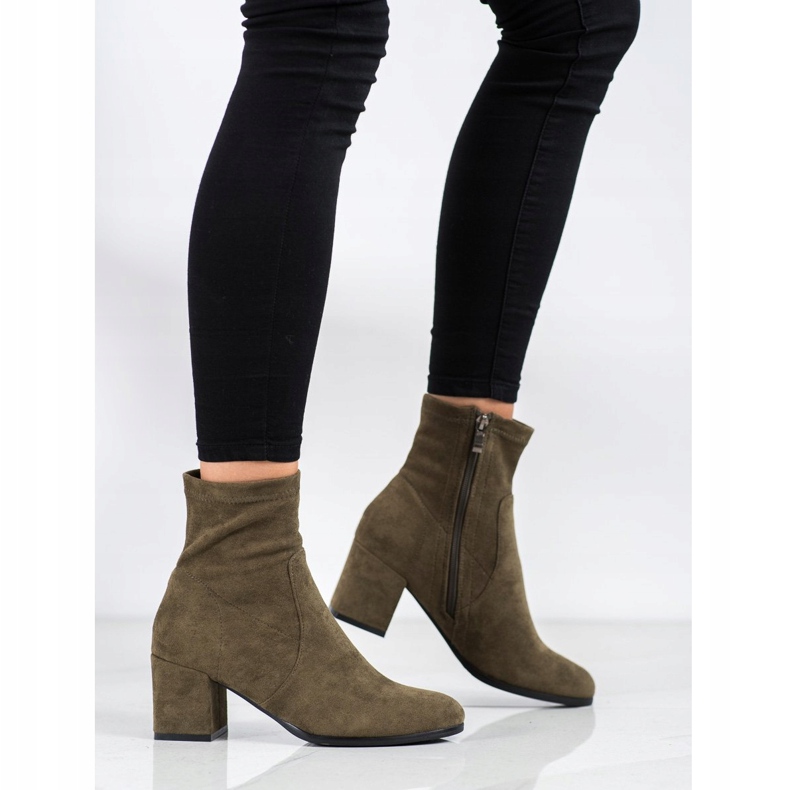 Evento High Heel Boots green 1