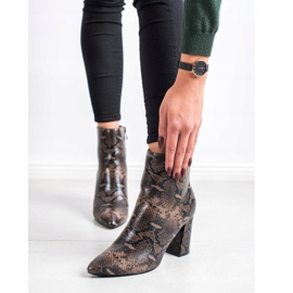 Goodin Boots In Spitz Snake Print multicolored 1