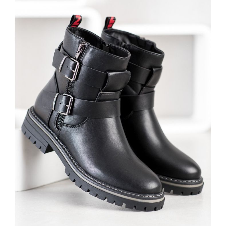 J. Star Workers With Buckles black 1