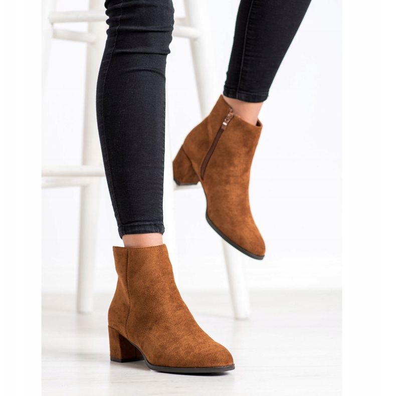 Sergio Leone Women's boots with insulation brown 2