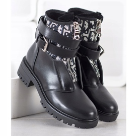 Seastar Fashionable zipper bags black 2