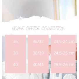 Bona Warm Slippers With A Heart purple grey 1