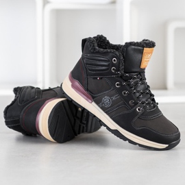 Arrigo Bello Black Trekking Shoes 2