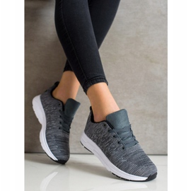 SHELOVET Light Lace-up Sneakers grey 2