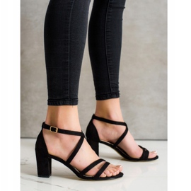 Goodin Sandals On A Bar black 1