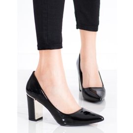 Goodin Stylish Pumps On High Heels black 1