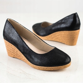 Goodin Light Wedge Pumps black 1