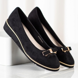 Goodin Black Brogues With A Bow 2