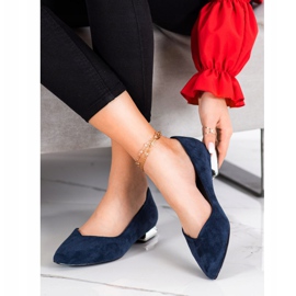 Goodin Flat Heel Pumps navy blue blue 1