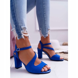 Sandals On A Bar Sergio Leone SK868 Blue 1