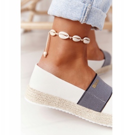 Espadrilles On A Braided Sole Big Star HH274480 White 1