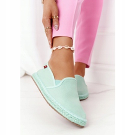 Green Espadrilles On The Braided Sole Big Star DD274A141 1