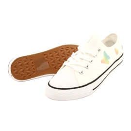 NEWS White Sneakers with tied butterflies 21DZ35-3585 5 NEWS White Sneakers with tied butterflies 21DZ35-3585 5