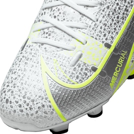 Nike Mercurial Vapor 14 Academy FG / MG M CU5691 107 soccer shoes silver 4
