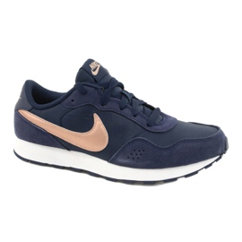 Nike Md Valiant (GS) Jr CN8558-401 shoe navy blue golden 1