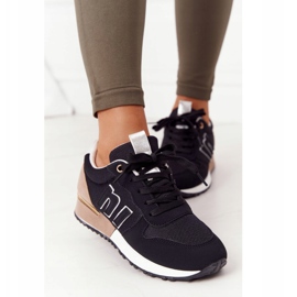Women's sports shoes Sneakers Black Maddie brown 2