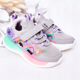 Apawwa Children's Sport Shoes Sneakers Gray Jump Jump grey multicolored 1