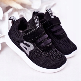 Apawwa Children's Black Sport Shoes Little Sportsman 2