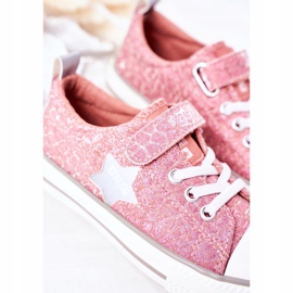 Children's Sneakers With Velcro Big Star HH374027 Pink 2 Children's Sneakers With Velcro Big Star HH374027 Pink 2