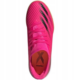 Adidas X Ghosted.3 In Jr FW6925 football boots pink pink 1