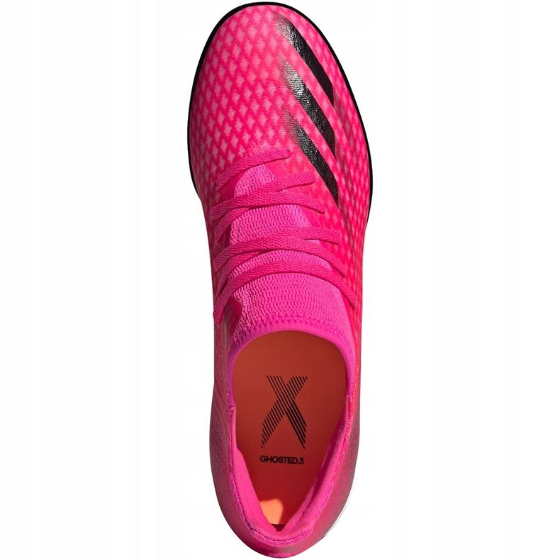 Adidas X Ghosted.3 Tf FW6940 football boots pink pink 1